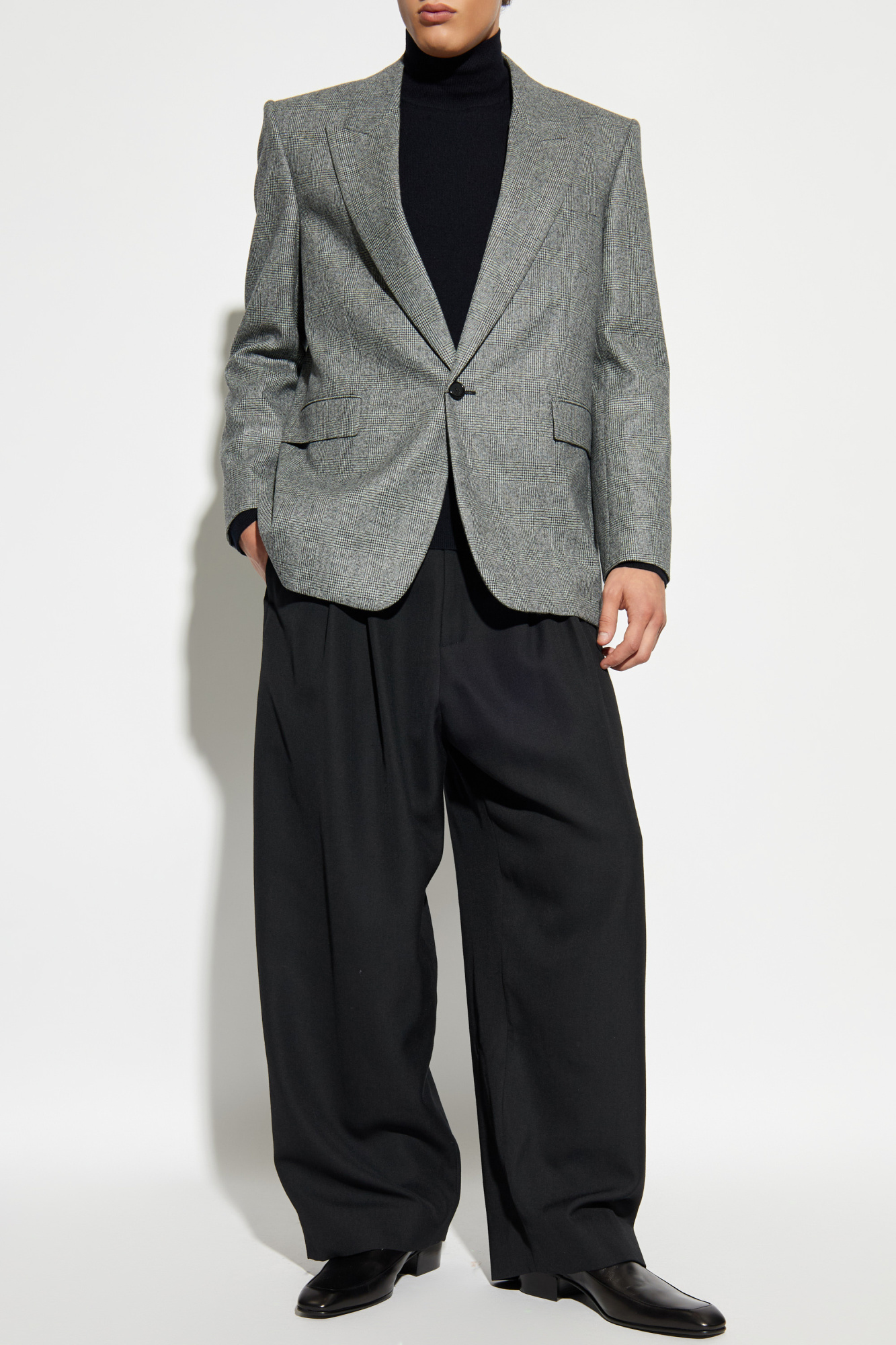 Grey Wool blazer Saint Laurent - Vitkac AS